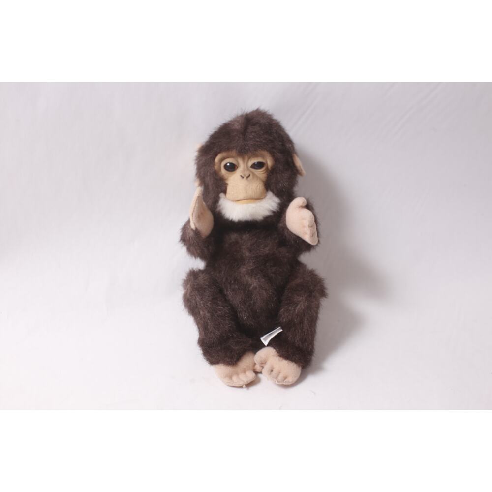 Tested Working Hasbro FurReal Friends Newborn Chimp Plush Monkey Toy